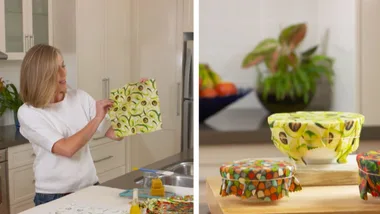 How to make beeswax wraps with Tara