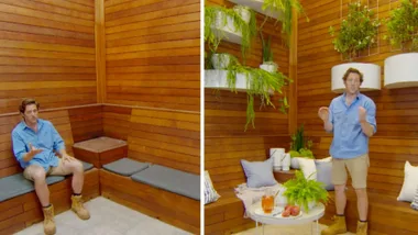 Charlie Albone creates an affordable green wall