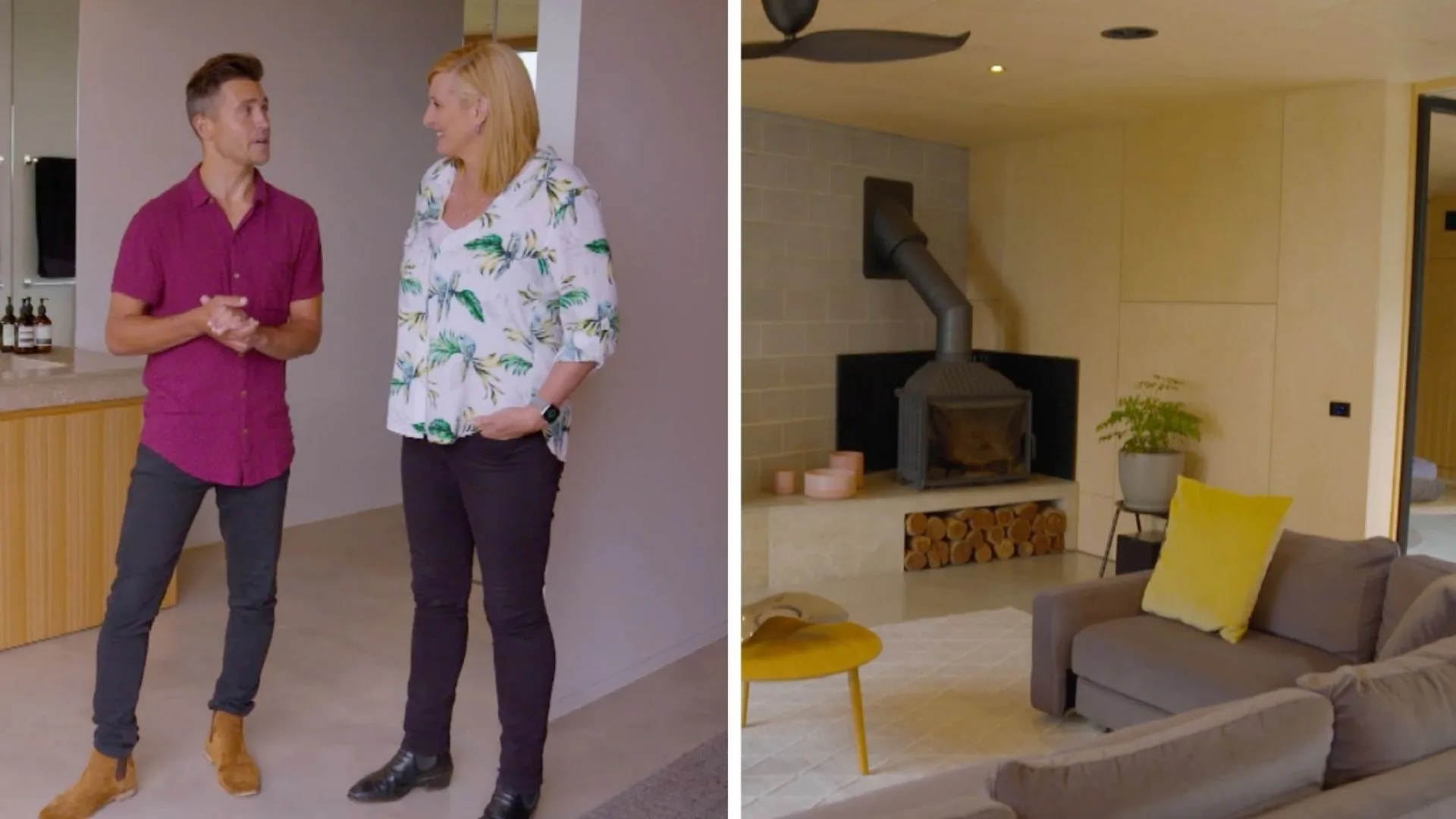 Johanna visits a stunning fireproof home