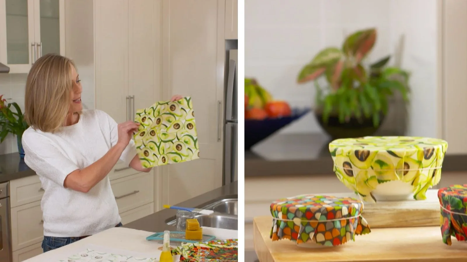 How to make beeswax wraps with Tara