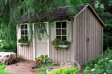 How to paint your timber garage or shed correctly