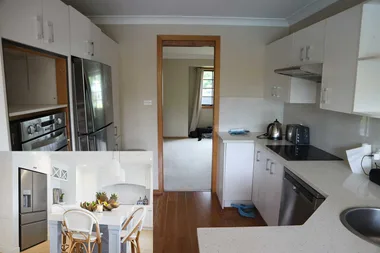 Before and After: A stunning Hamptons-style kitchen and laundry renovation