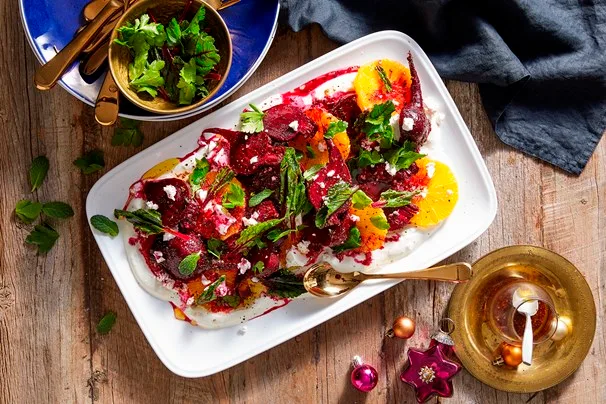 Beetroot orange salad