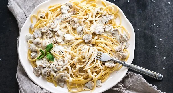 Mushroom pasta