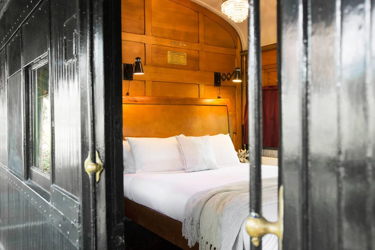 steam train converted carriage