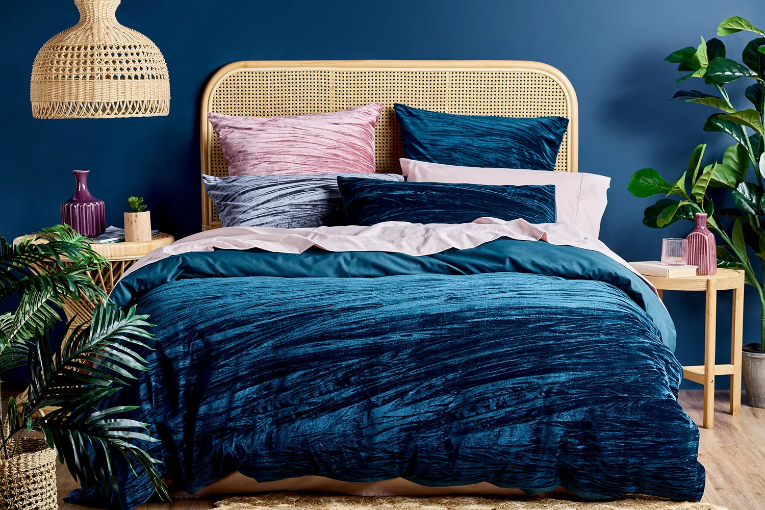 blue bedroom