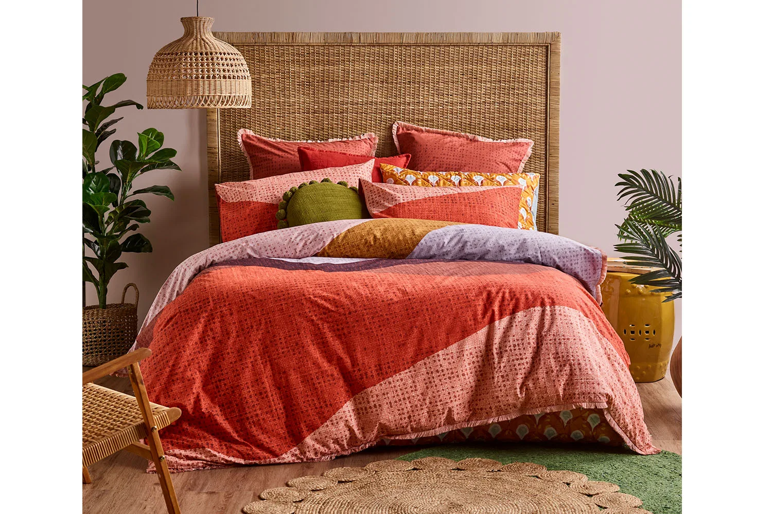orange bedroom spotlight