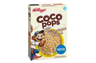 You can now get white choc Coco Pops
