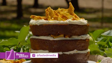 Fast Ed’s Apple and Honey Country cake