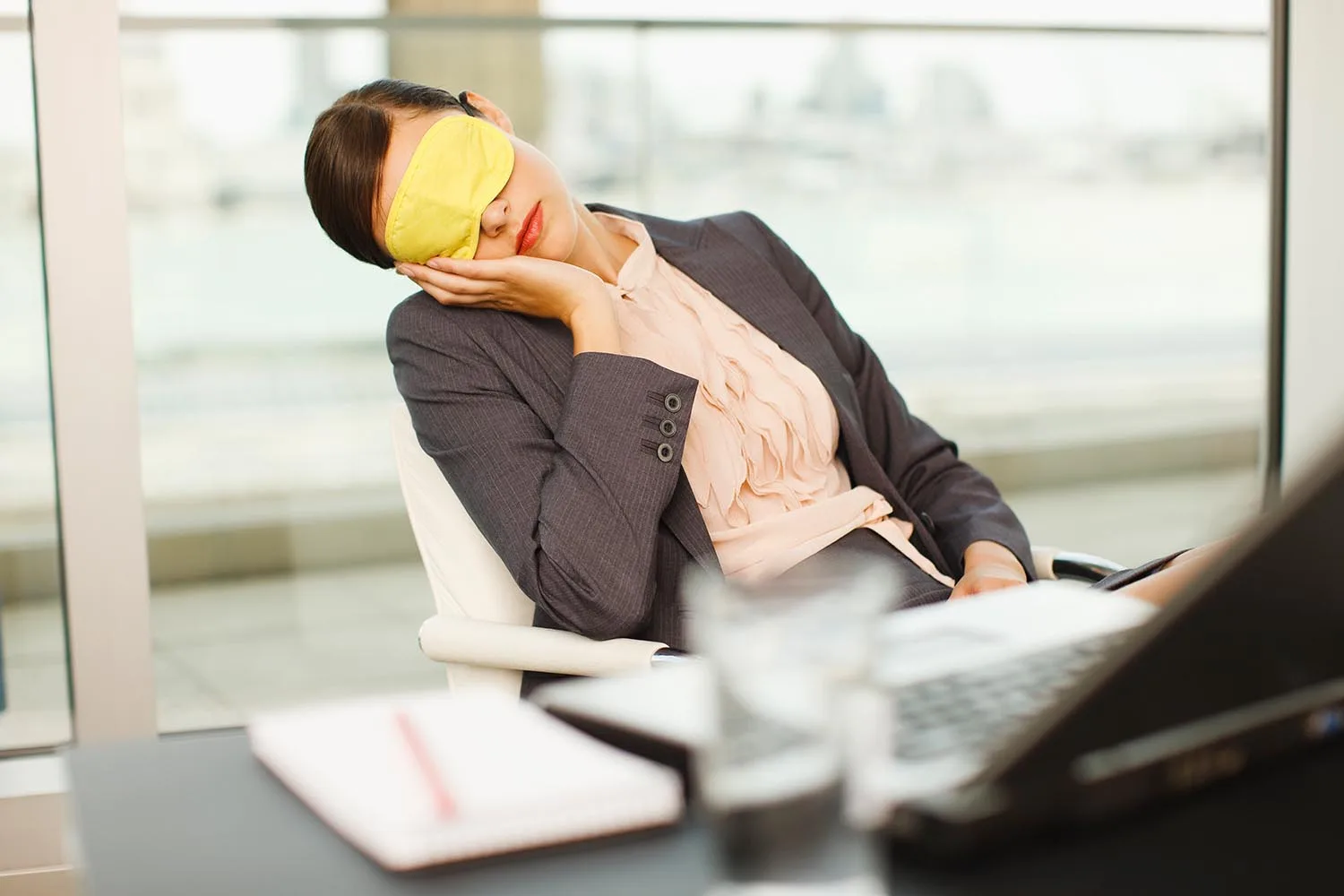 sleeping at work