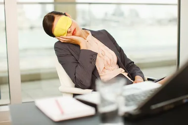 sleeping at work