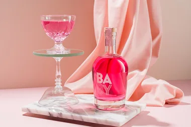 baby pink gin