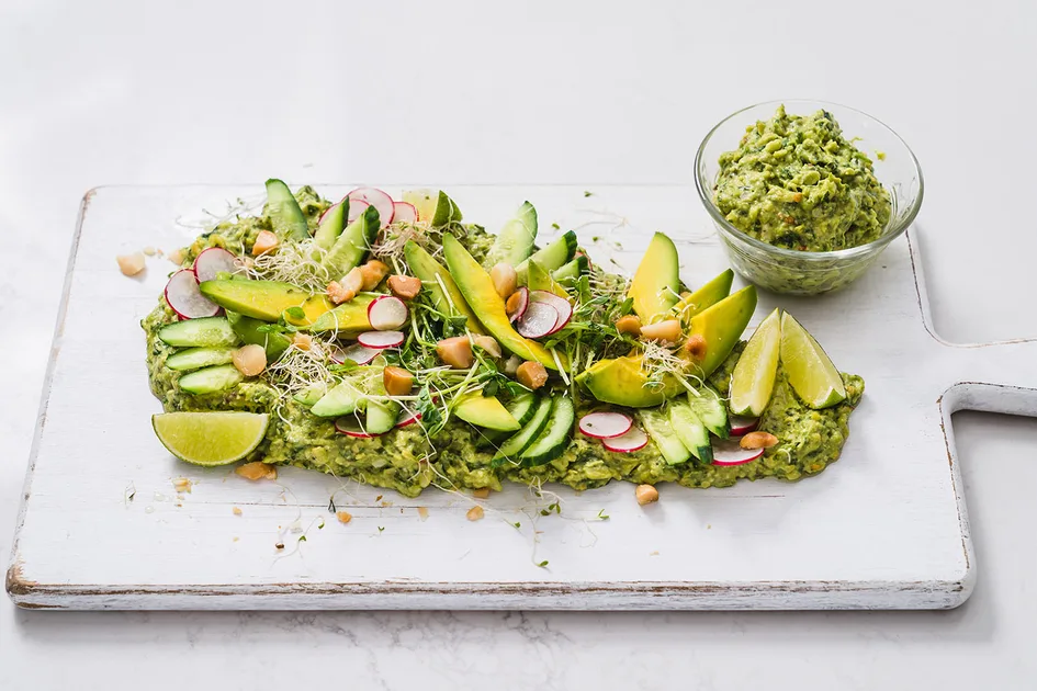 Avocado Salad with Macadamia Pesto Recipe - Better Homes & Gardens Australia