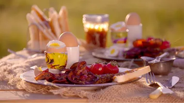 Fast Ed’s breakfast of champions