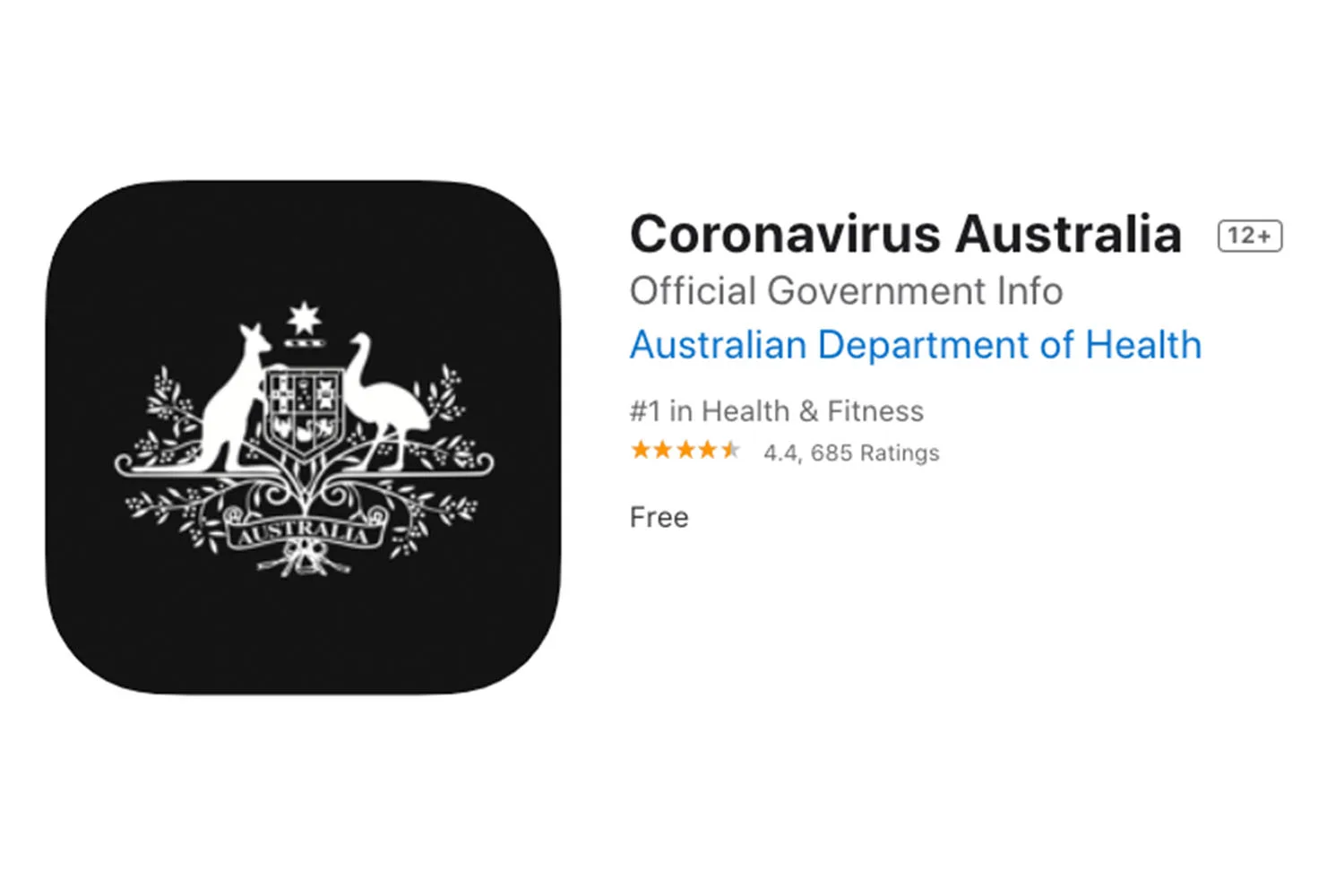 Australian Coronavirus app