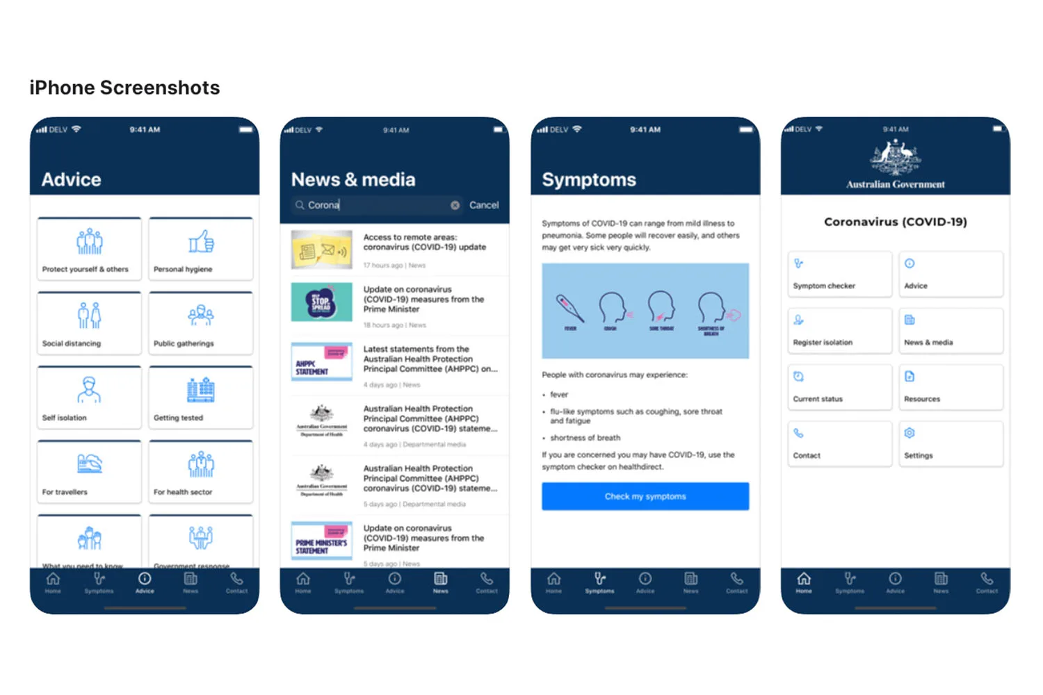 Coronavirus Australia App