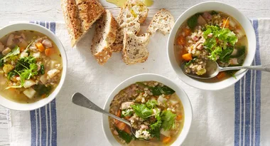 hearty chicken soup