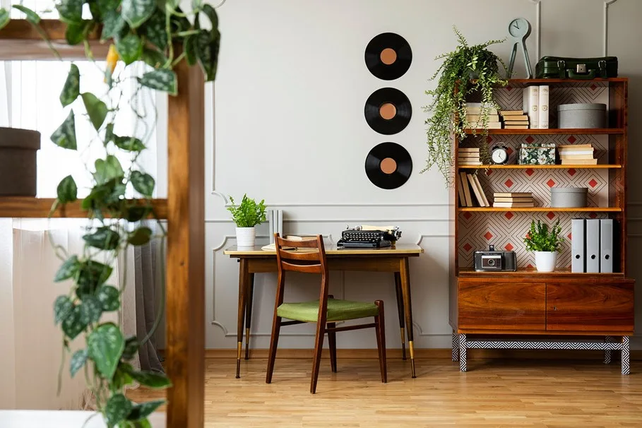 mid century desk