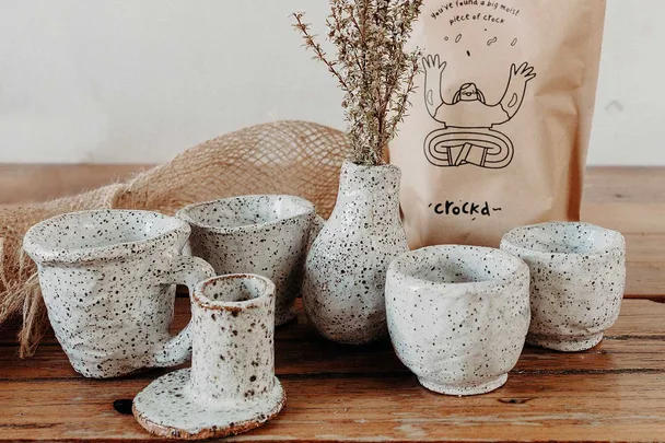 Crock'd pottery kids