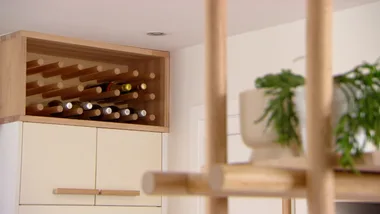 How to make a wine rack