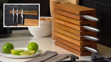 How to make a knife block