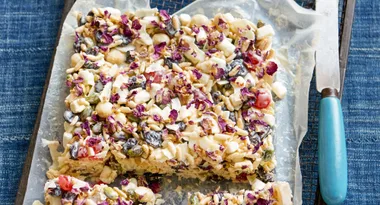 White chocolate rocky road