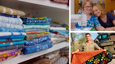 Tara meets Jan-Maree from Aussie Hero Quilts