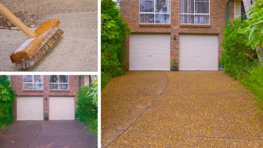 Charlie’s quick driveway makeover