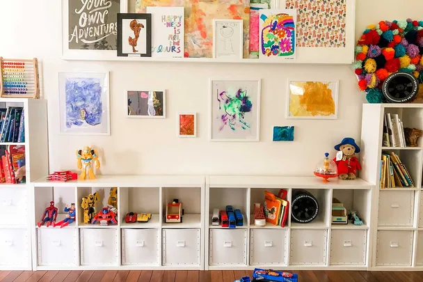 Playroom makeover Alexis Teasdale