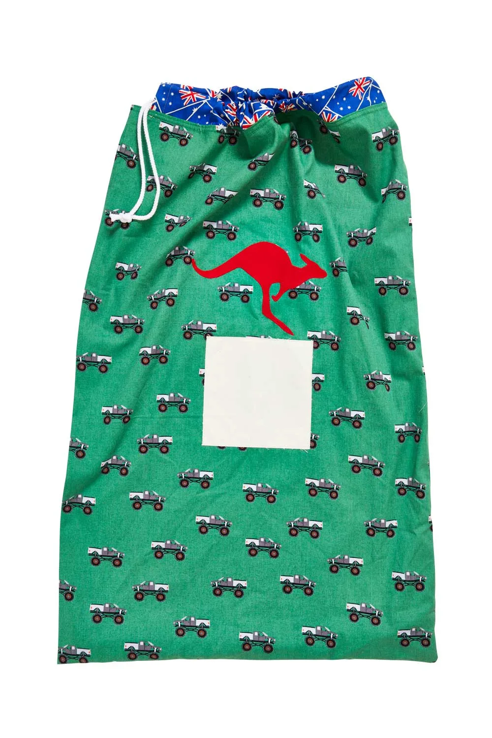 Hand sewn laundry bag