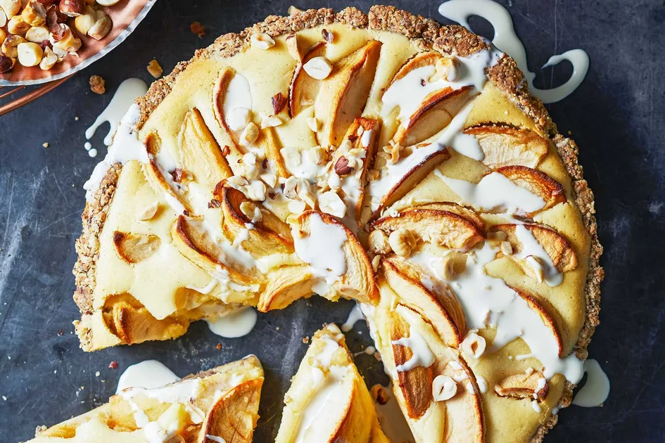Belgian apple and hazelnut tart Recipe | Better Homes & Gardens Australia