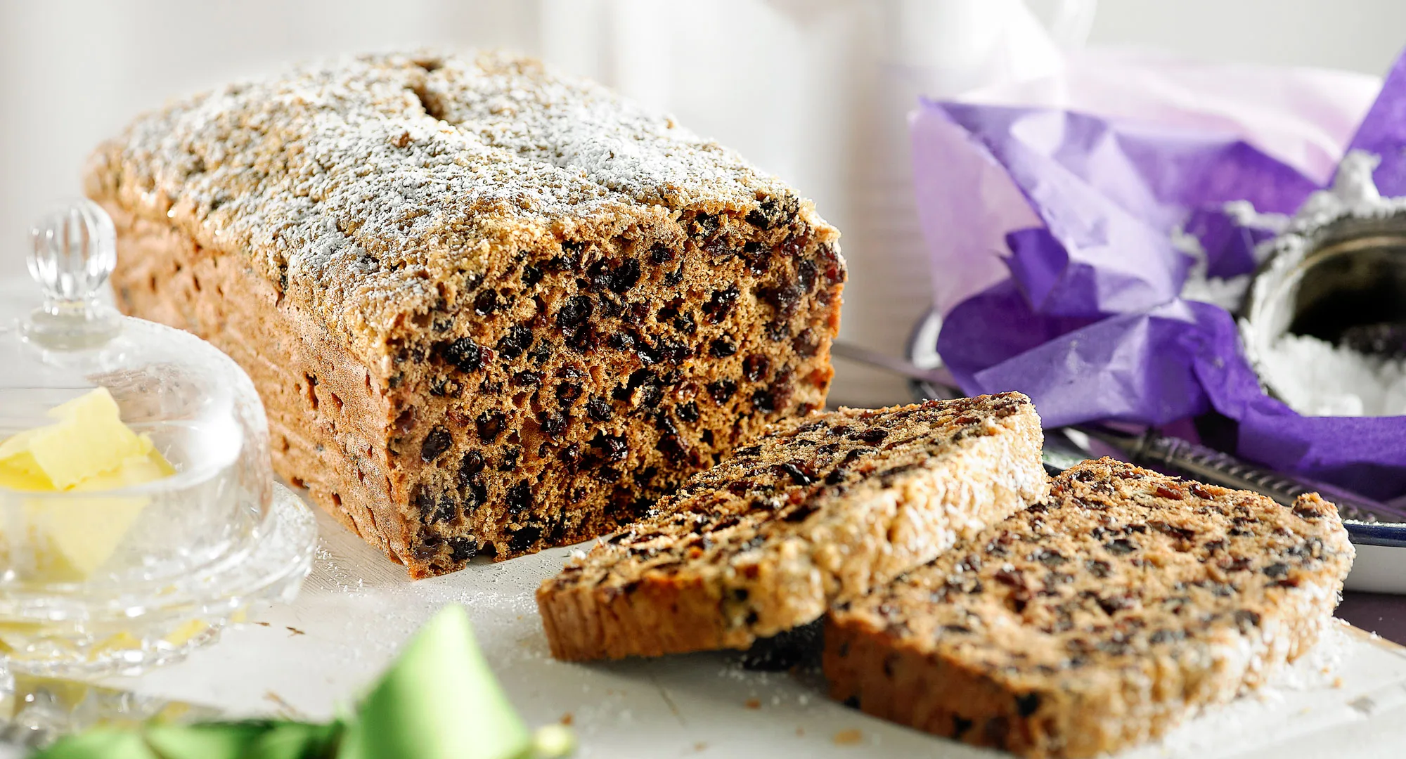 Current and whisky fruit loaf