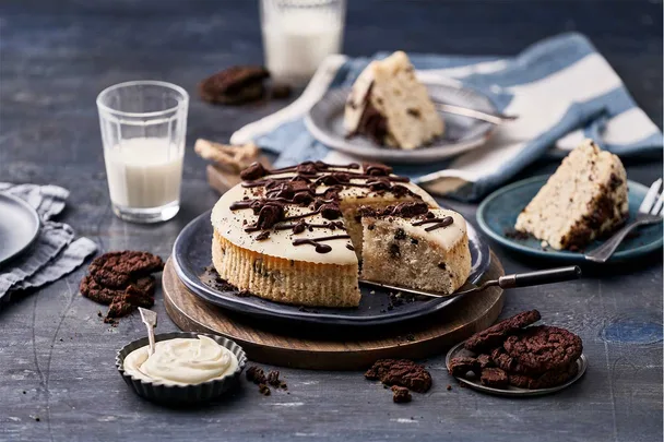 Woolworths cookies and cream mudcake