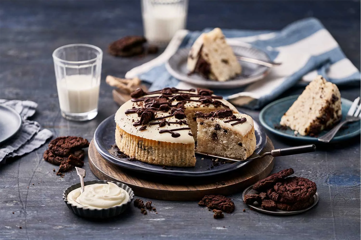 Woolworths cookies and cream mudcake