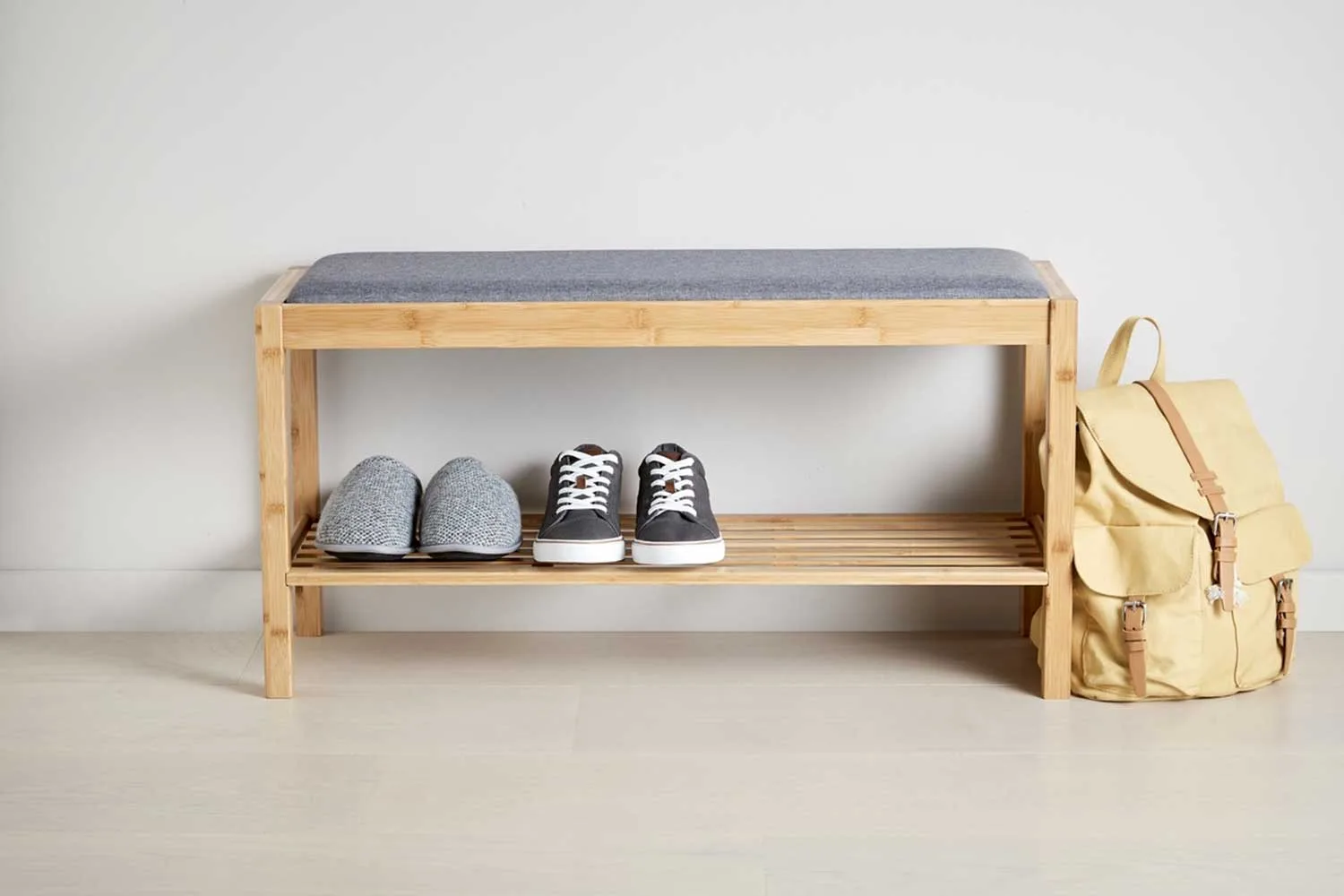 Kmart bamboo shoe rack