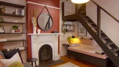 Tara creates a cosy winter living room