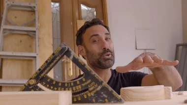 Adam makes some vintage-inspired wooden toys