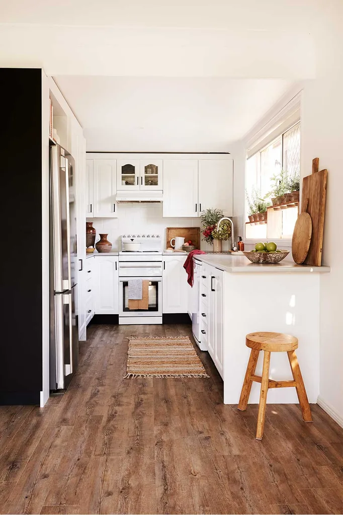 Small u-shaped kitchen renovation