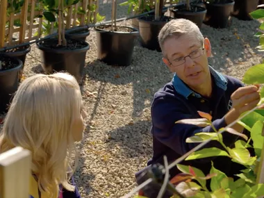 Melissa visits Merrywood Plants