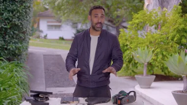 Adam makes a vintage-style drinks caddy
