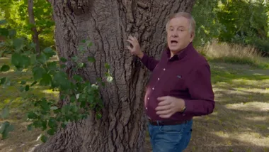 Graham visits Rockford Garden