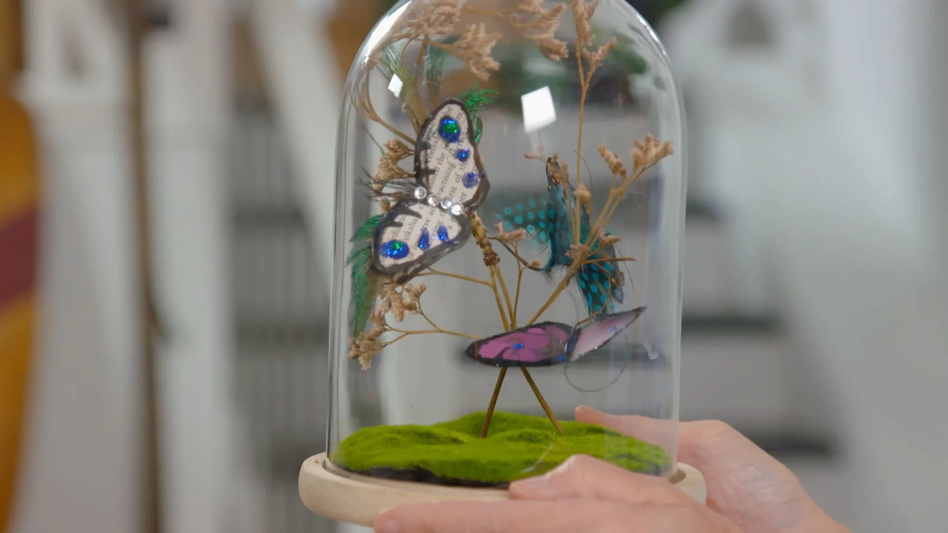 How to make paper butterflies