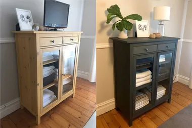 Reader project: A simple cabinet makeover with striking results