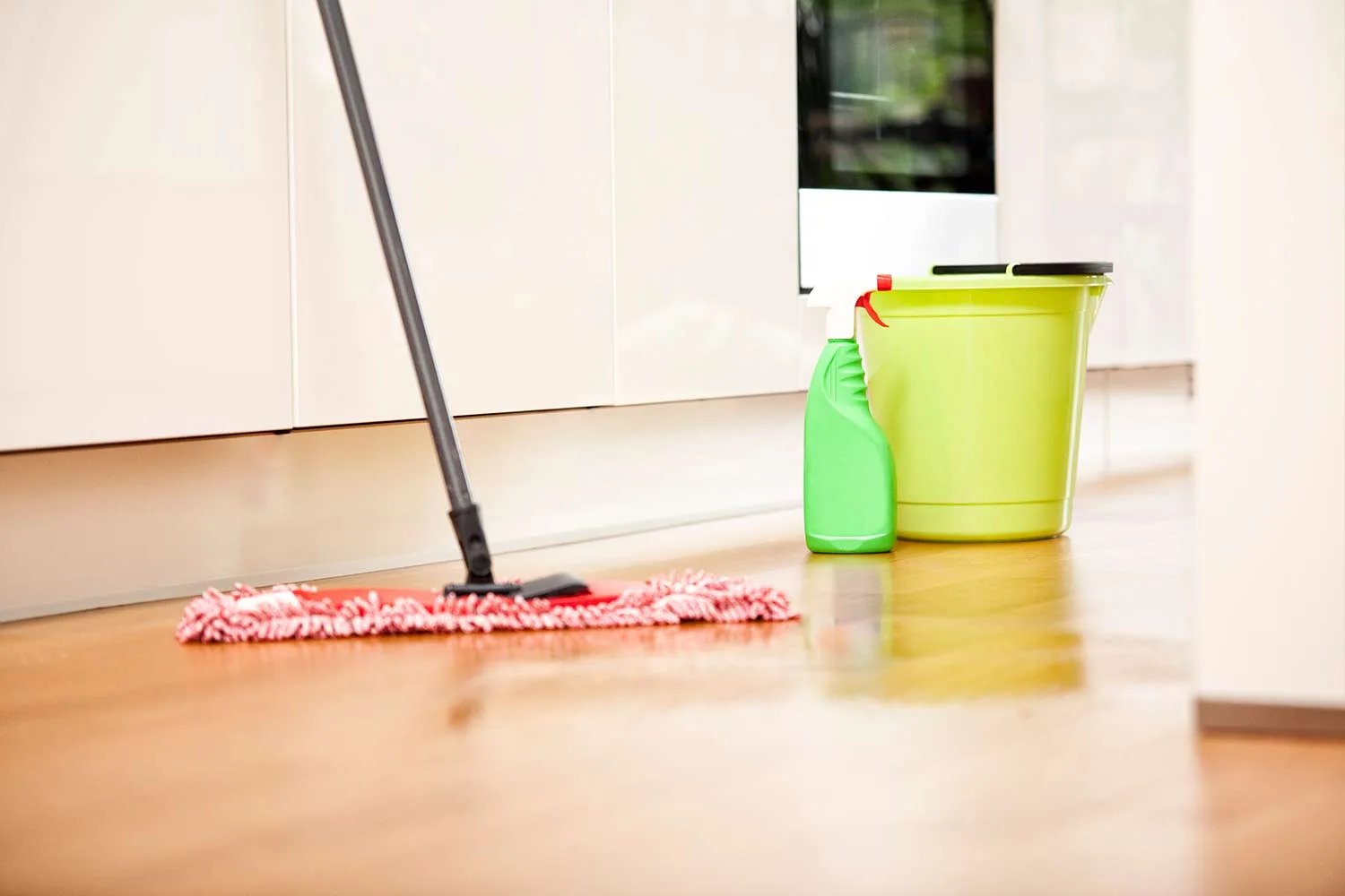 Cleaning floors