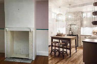 Before & after: From dated dining room to stunning country kitchen