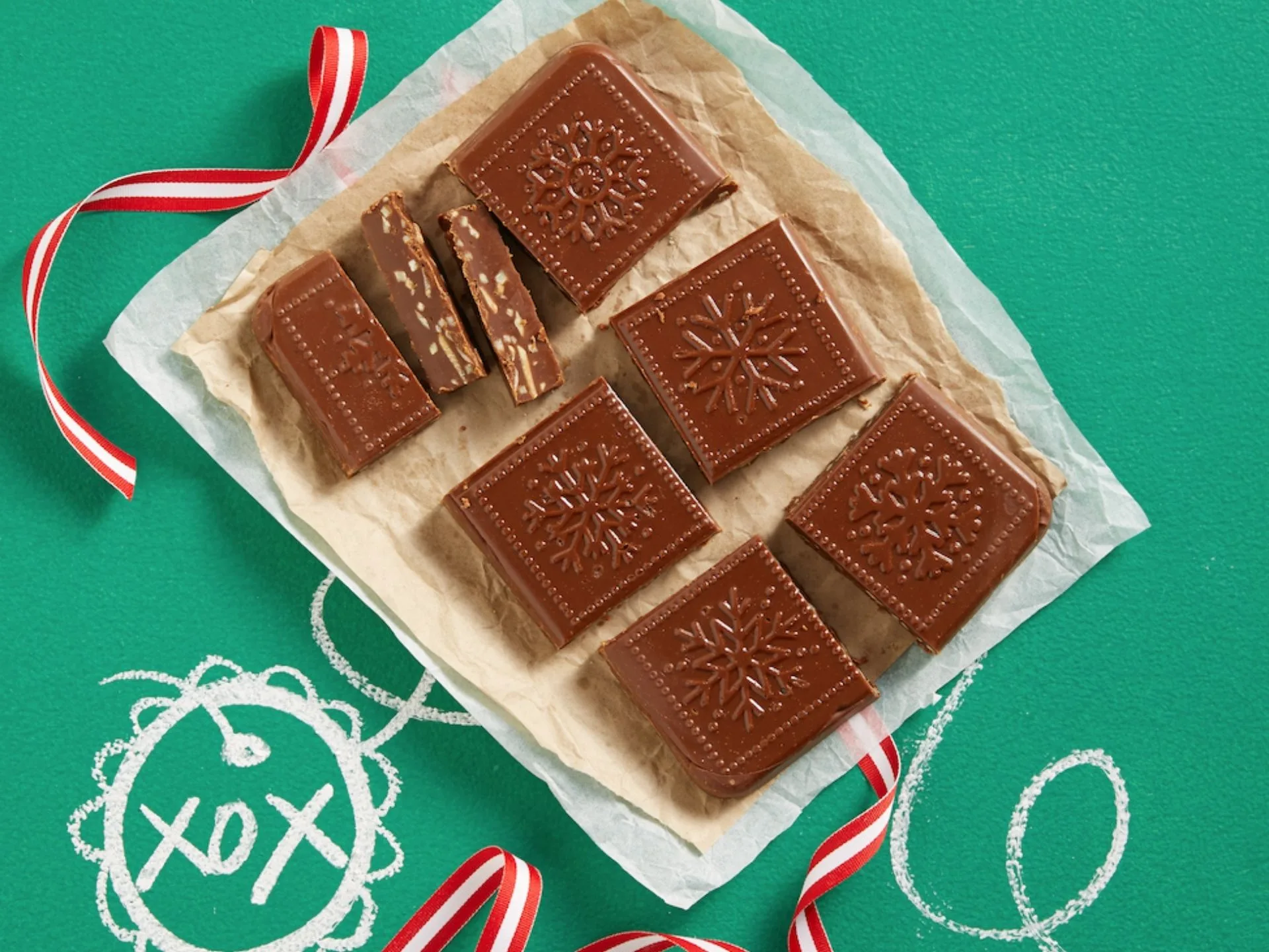 Chocolate almond fudge