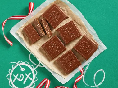 Chocolate almond fudge