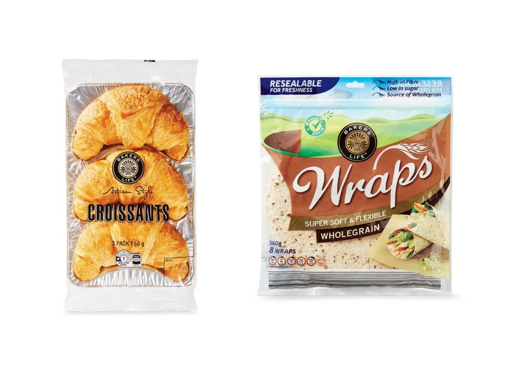 croissants and wraps