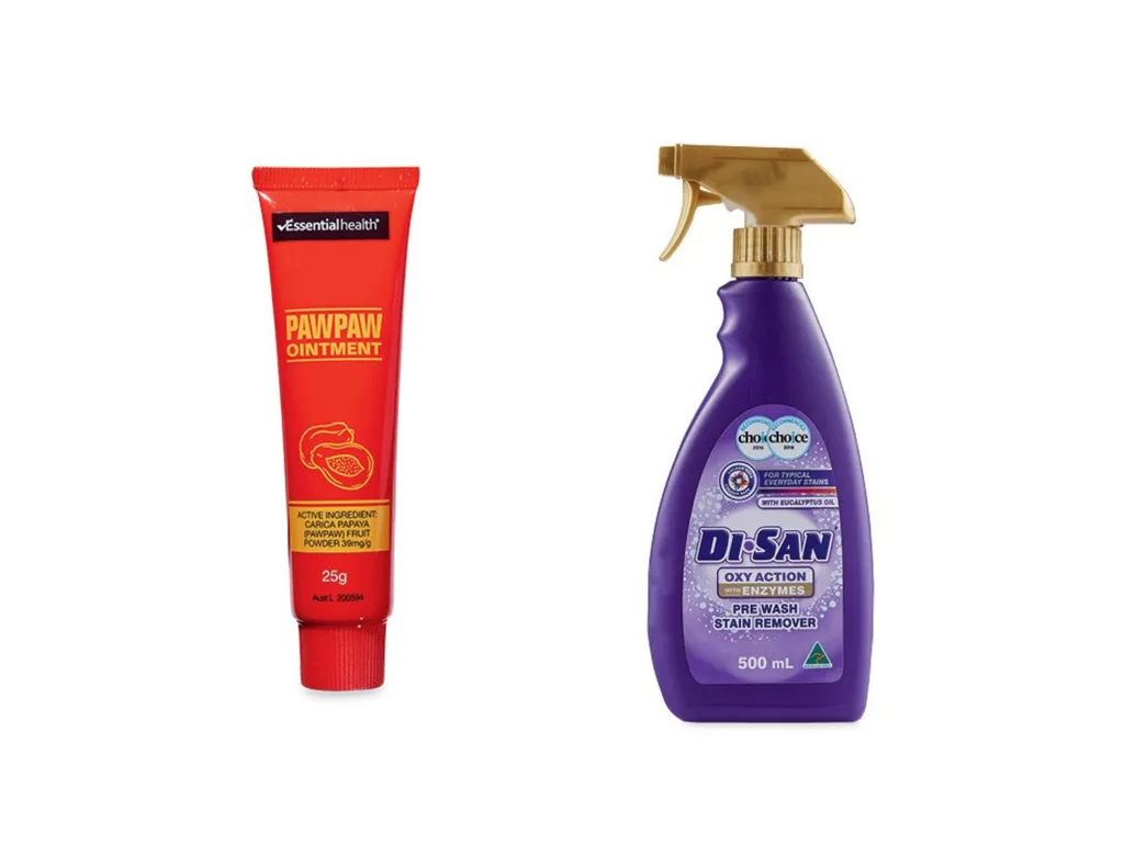 paw paw and stain remover