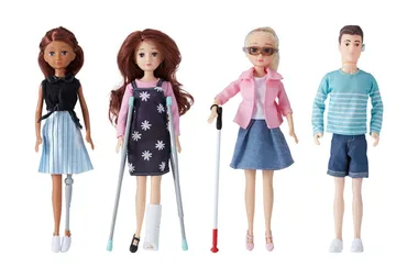 Kmart has released an inclusive range of dolls with disabilities